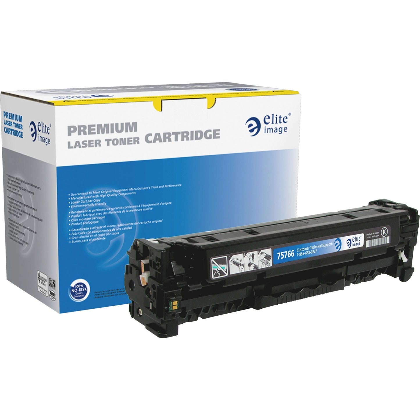 Elite Image Remanufactured Toner Cartridge - Alternative for Canon (CRTDG118BK) (75766)