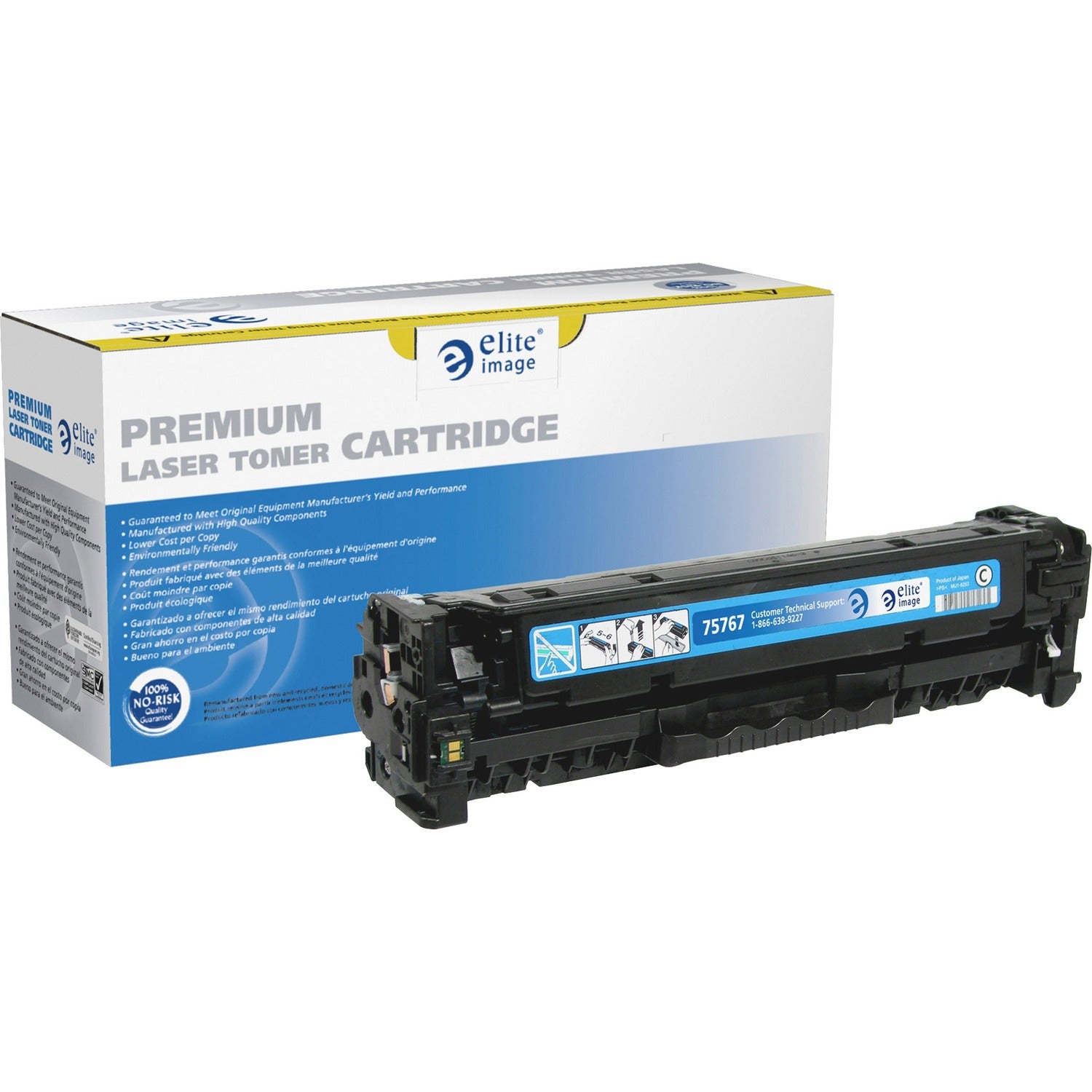 Elite Image Remanufactured Toner Cartridge - Alternative for Canon (CRTDG118CYN) (75767)