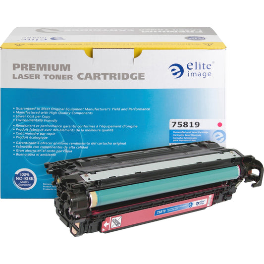 Elite Image Remanufactured Laser Toner Cartridge - Alternative for HP 507A (CE403A) - Magenta - 1 Each (75819)
