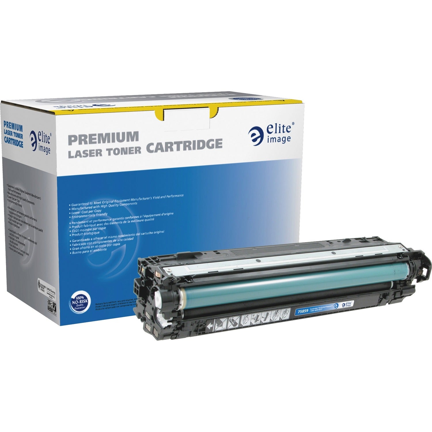 Elite Image Remanufactured Toner Cartridge - Alternative for HP 307A (CE740A) (75859)