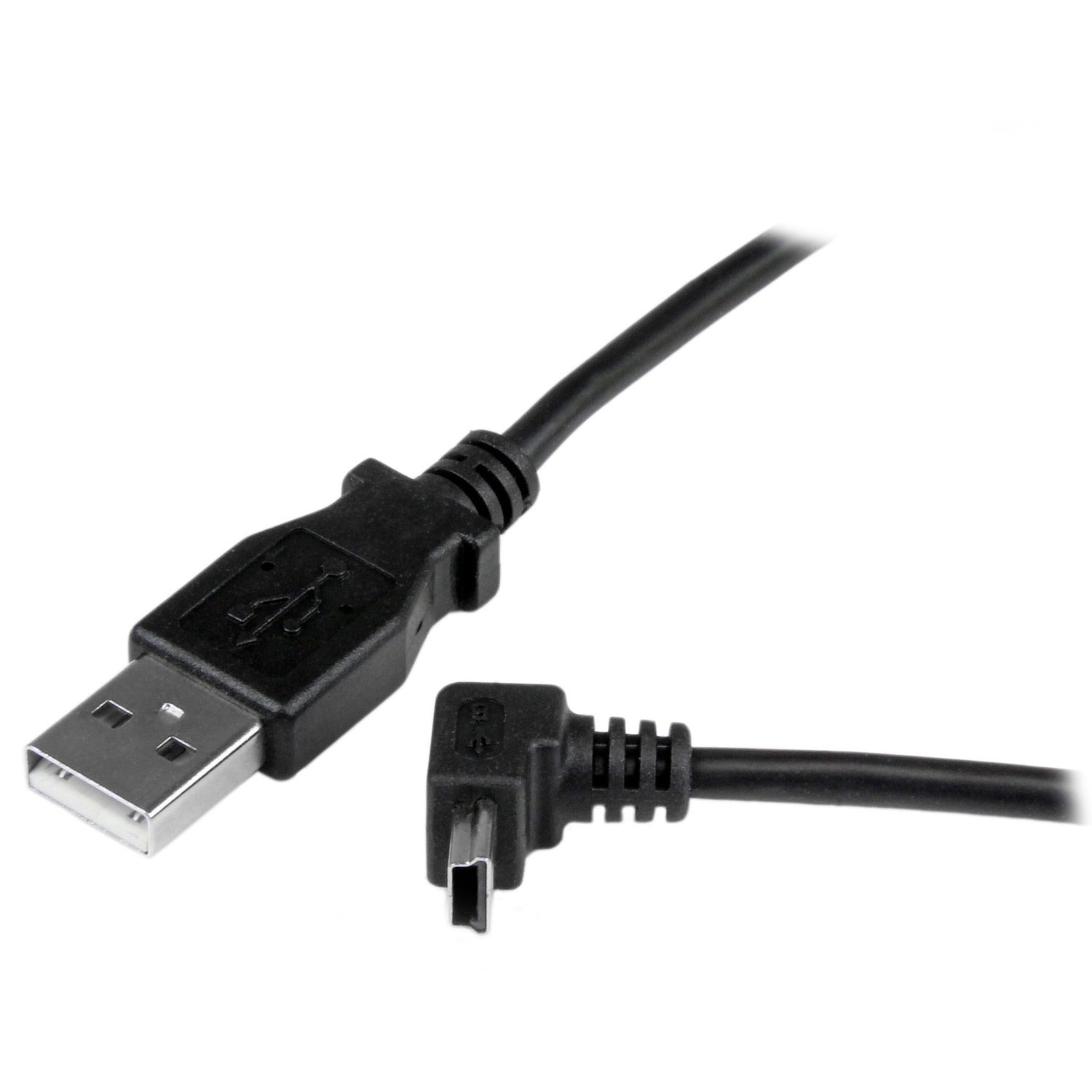 StarTech 1m Usb To Up Angle Mini Usb Cable (USBAMB1MU)