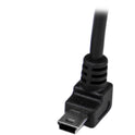StarTech 1m Usb To Up Angle Mini Usb Cable (USBAMB1MU)