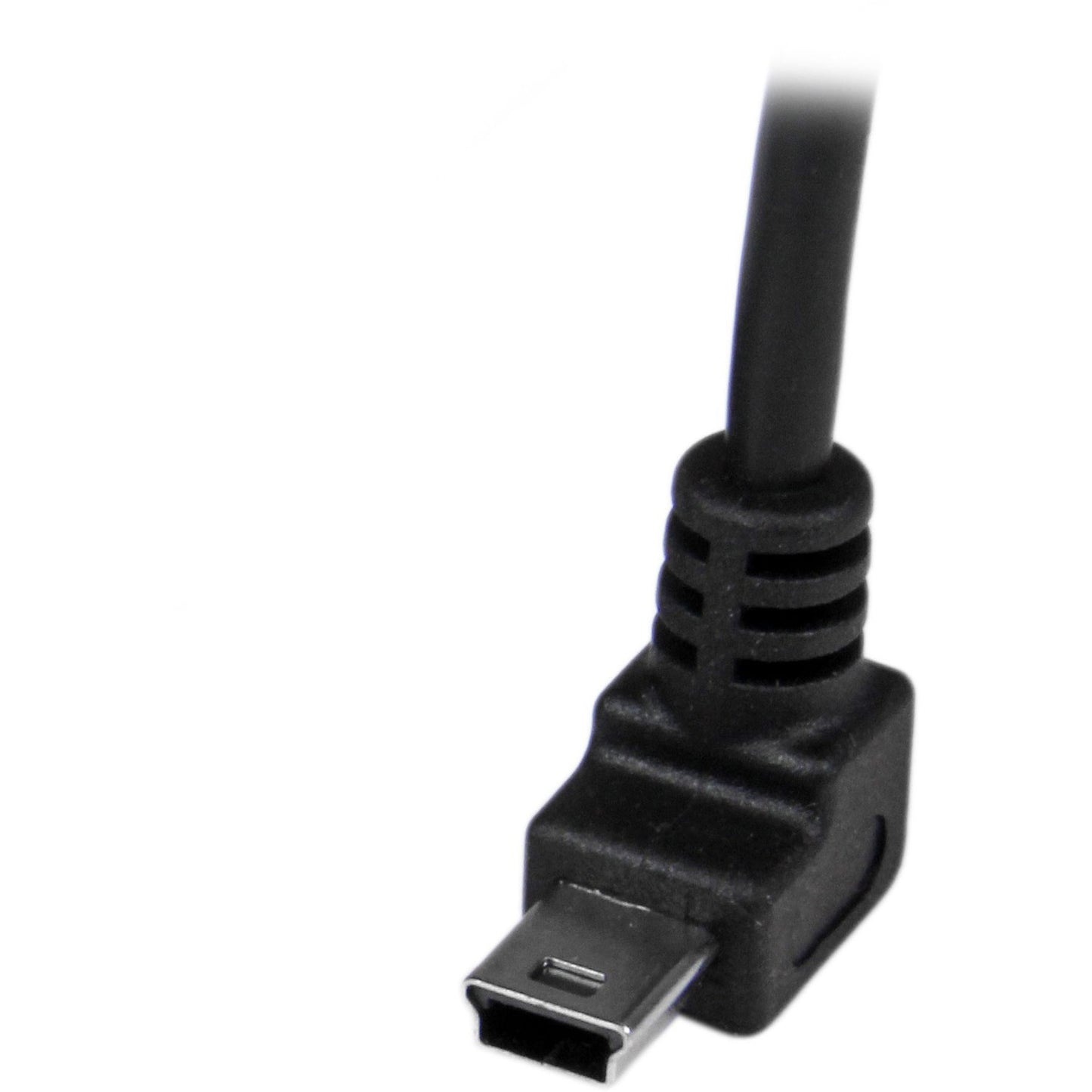 StarTech 1m Usb To Up Angle Mini Usb Cable (USBAMB1MU)