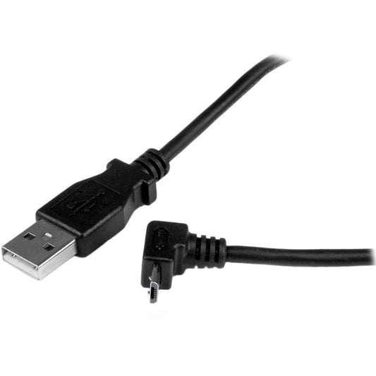 StarTech 1m Usb To Up Angle Micro Usb Cable (USBAUB1MU)
