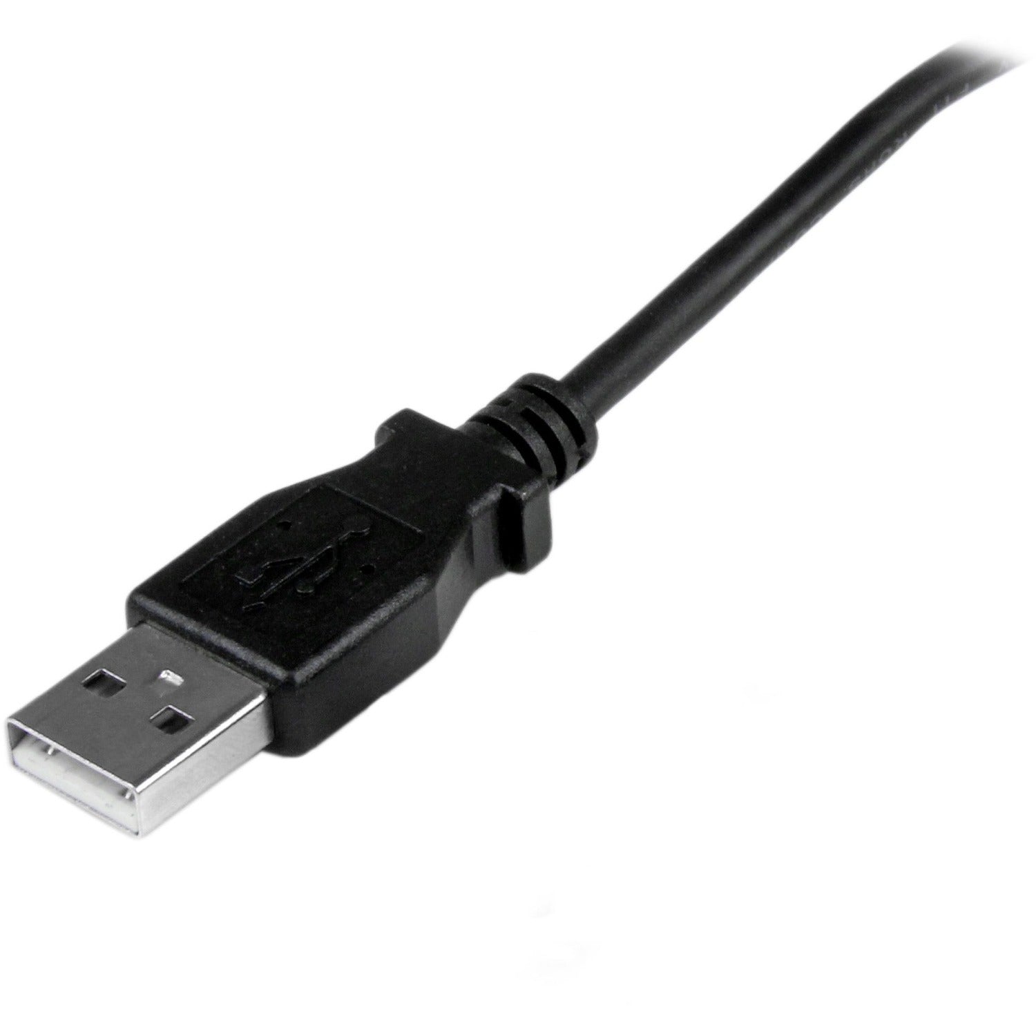 StarTech 1m Usb To Up Angle Micro Usb Cable (USBAUB1MU)
