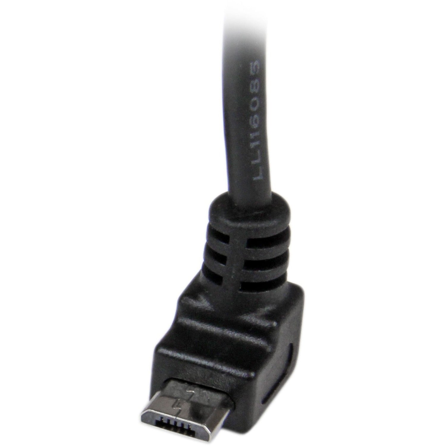 StarTech 1m Usb To Up Angle Micro Usb Cable (USBAUB1MU)