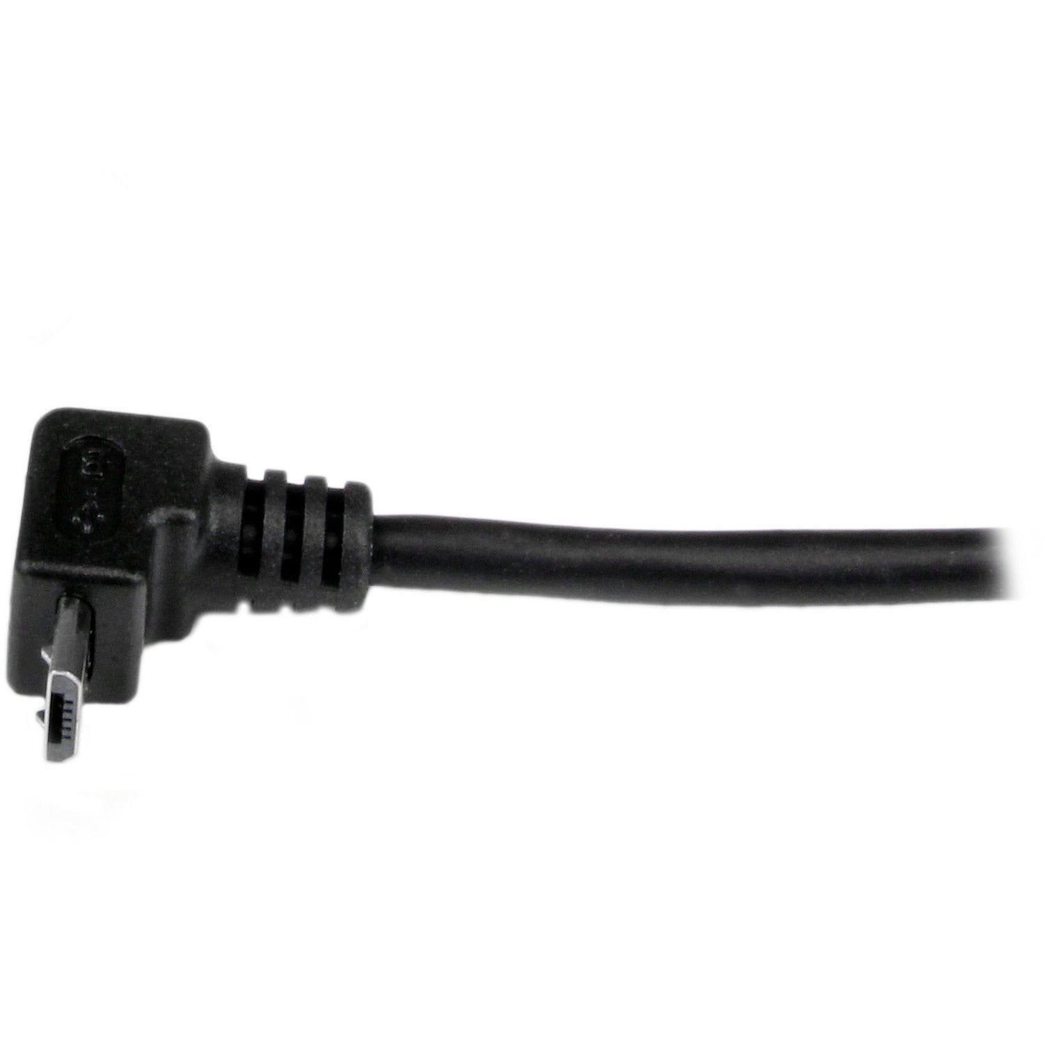 StarTech 1m Usb To Up Angle Micro Usb Cable (USBAUB1MU)
