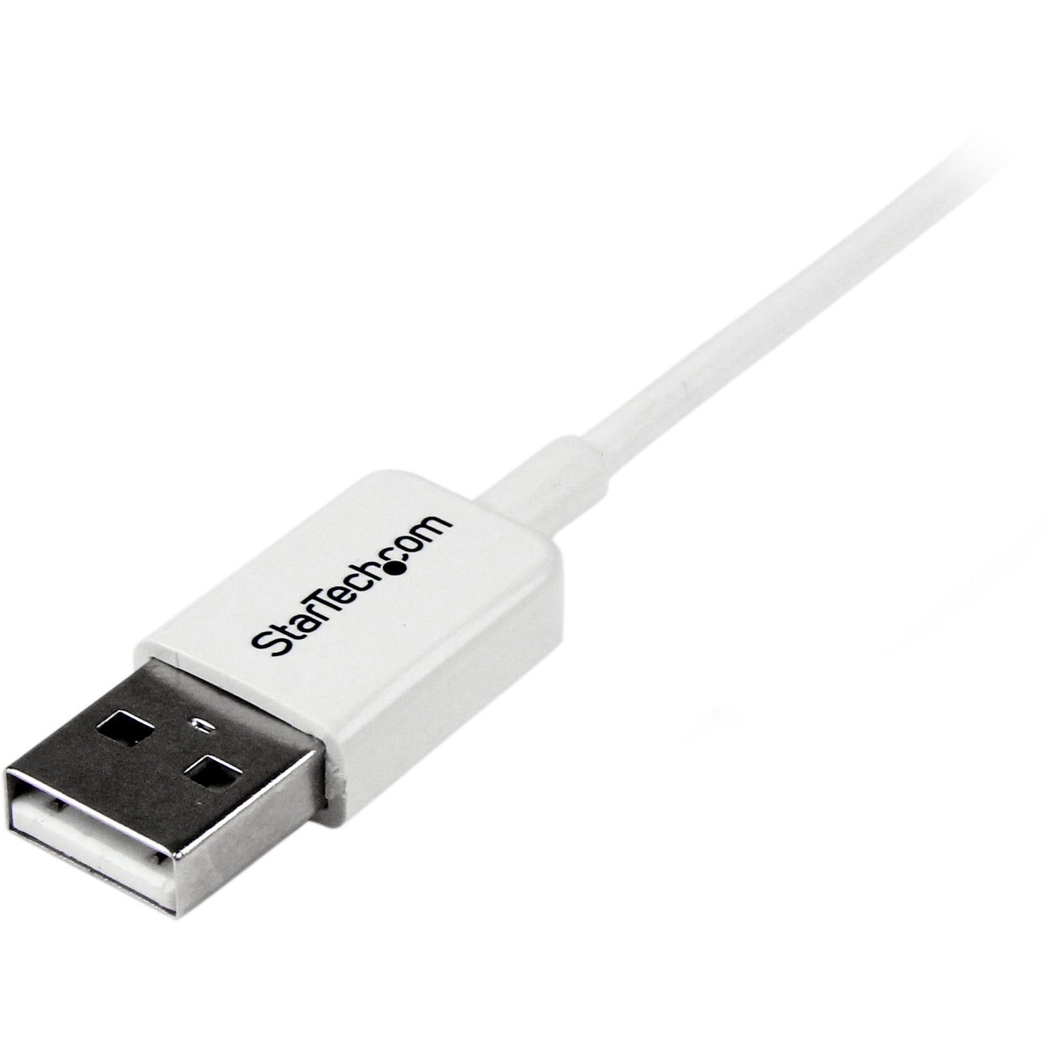 StarTech 1m White Micro Usb Cable - A To Micro B (USBPAUB1MW)