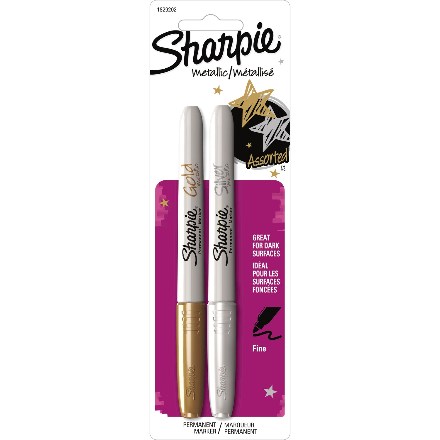 Sharpie Metallic Fine Point Permanent Marker (1829202)
