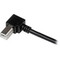 StarTech 1m Usb 2.0 A To Right Angle B Cable M/m (USBAB1MR)