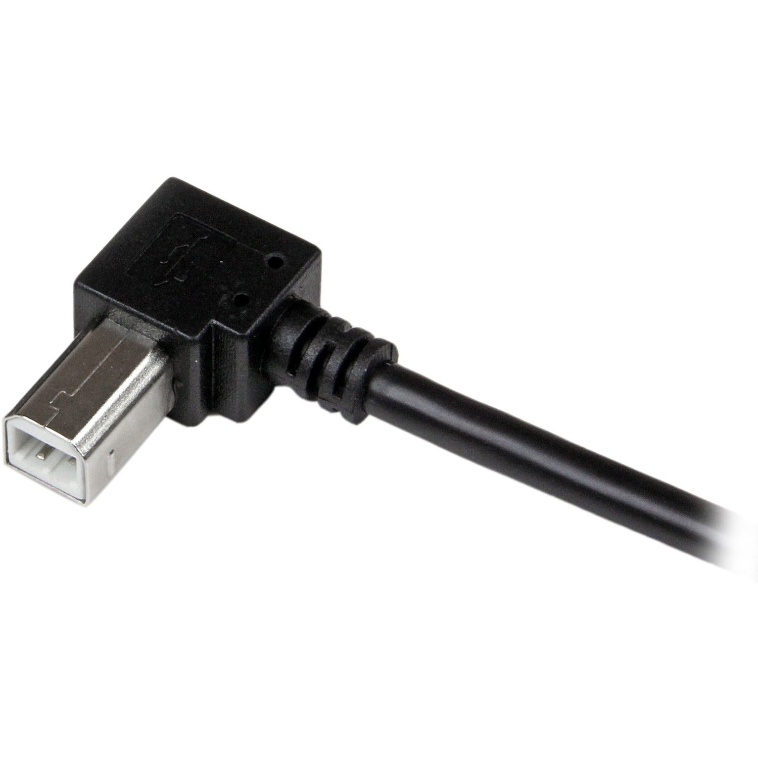 StarTech 1m Usb 2.0 A To Right Angle B Cable M/m (USBAB1MR)