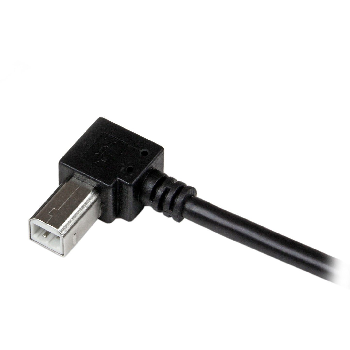 StarTech 2m Usb 2.0 A To Right Angle B Cable M/m (USBAB2MR)