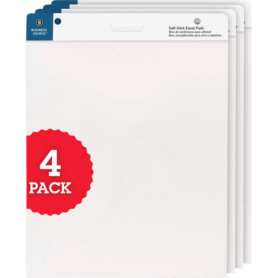 Business Source 25"x30" Self-stick Easel Pads (38592)