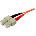 StarTech 2m Ofnp Sc To Sc Duplex Fiber Cable (50FIBPSCSC2)
