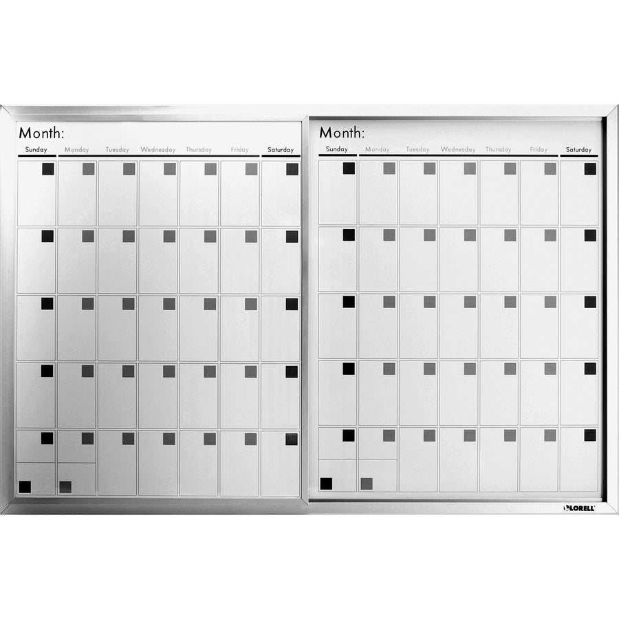 Lorell Magnetic Dry-Erase Calendar Board (52503)