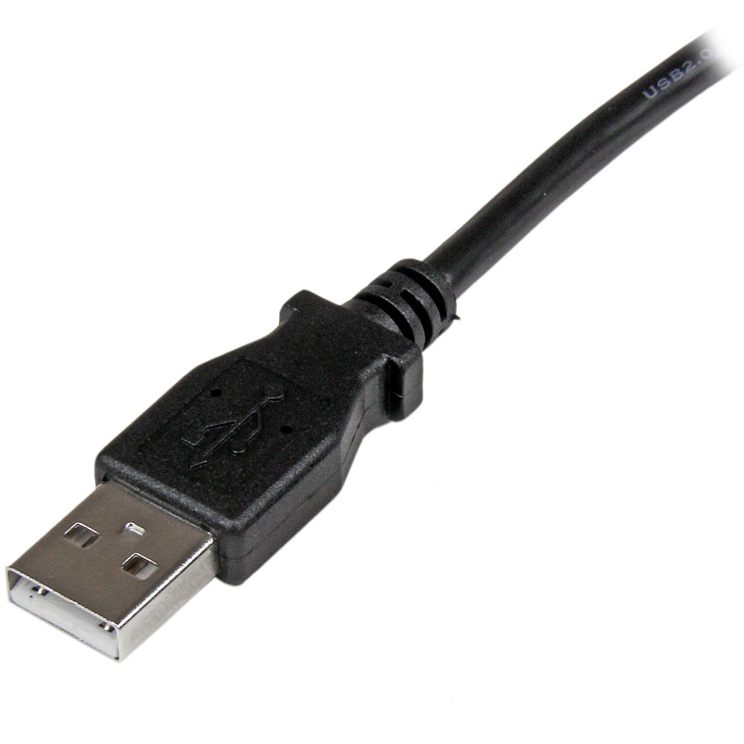StarTech 2m Usb 2.0 A To Left Angle B Cable M/m (USBAB2ML)