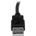 StarTech 2m Usb 2.0 A To Left Angle B Cable M/m (USBAB2ML)