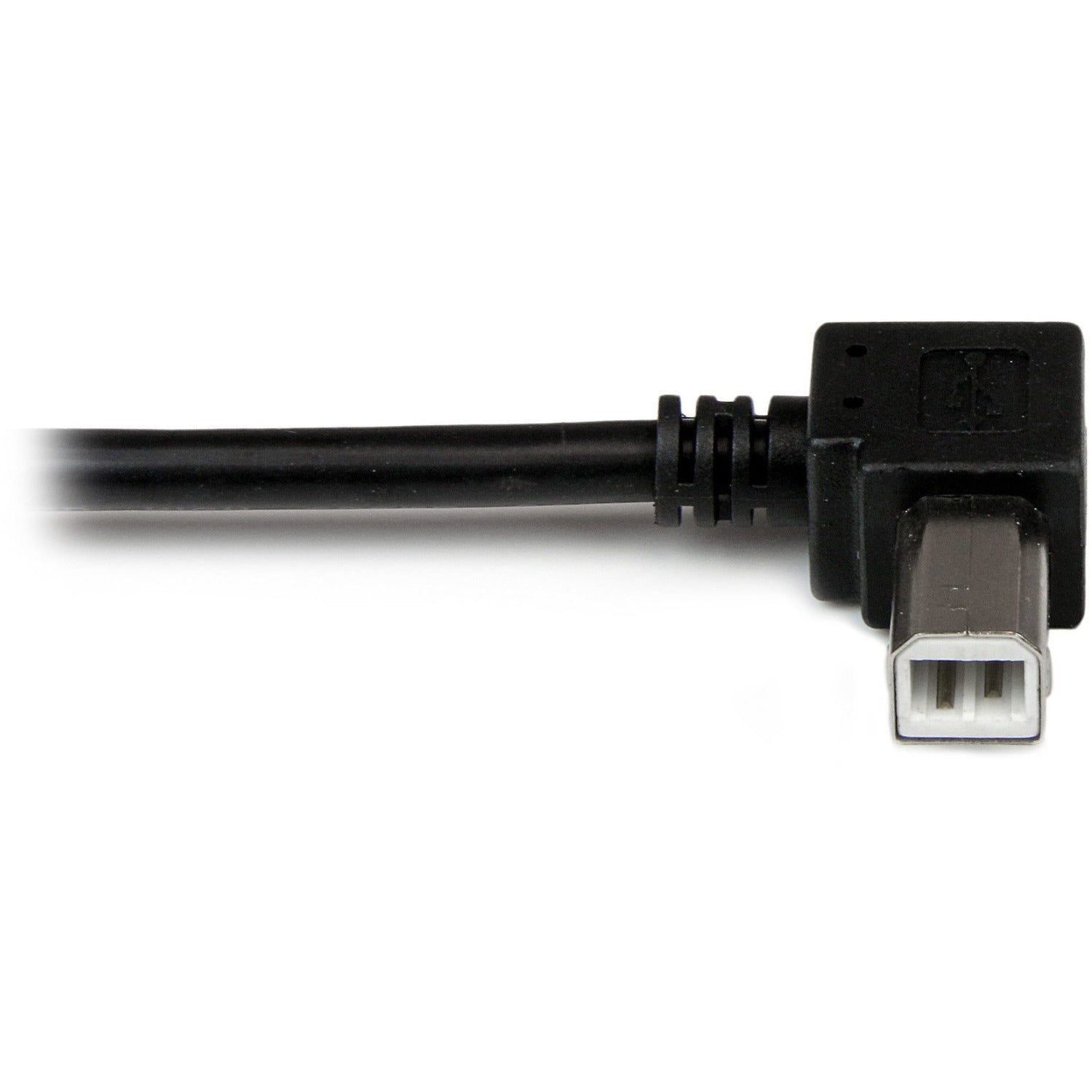StarTech 2m Usb 2.0 A To Left Angle B Cable M/m (USBAB2ML)