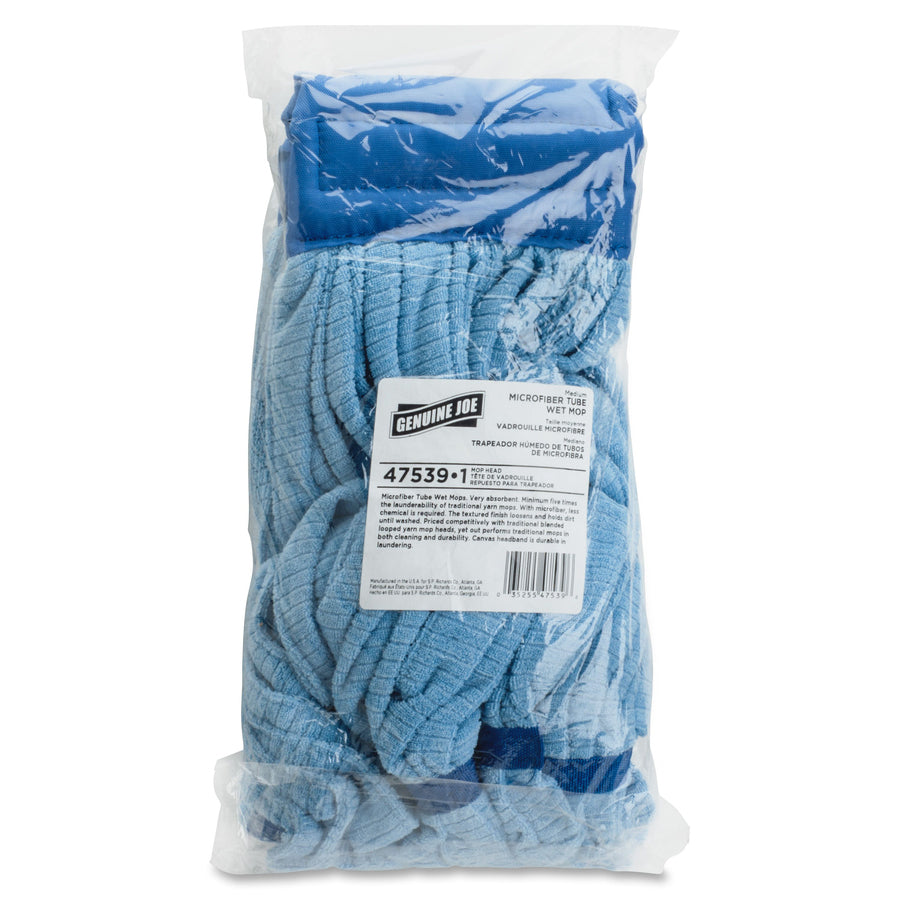 Genuine Joe Microfiber Wet Mophead Refill (47539)