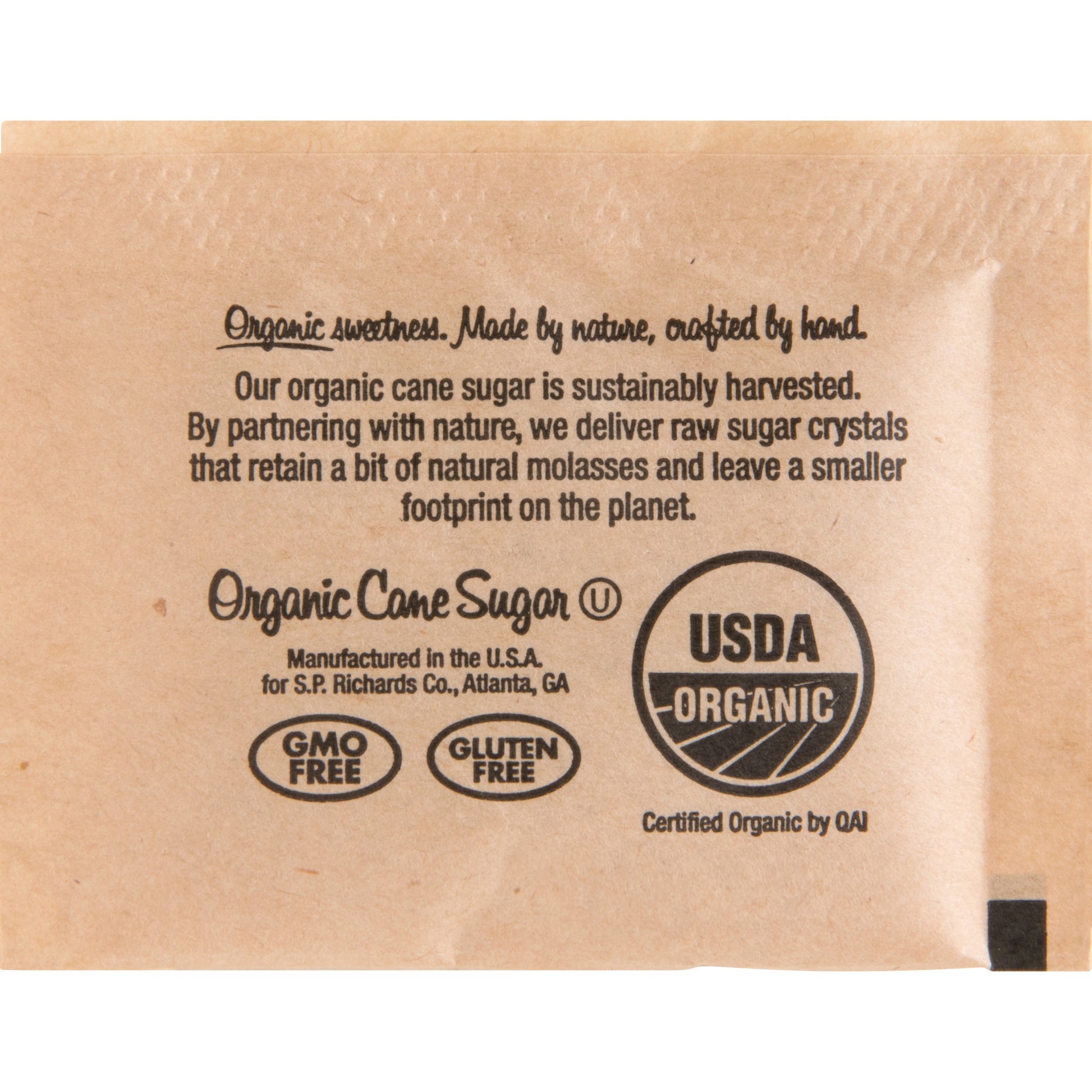 Genuine Joe Turbinado Natural Cane Sugar Packets (70470)