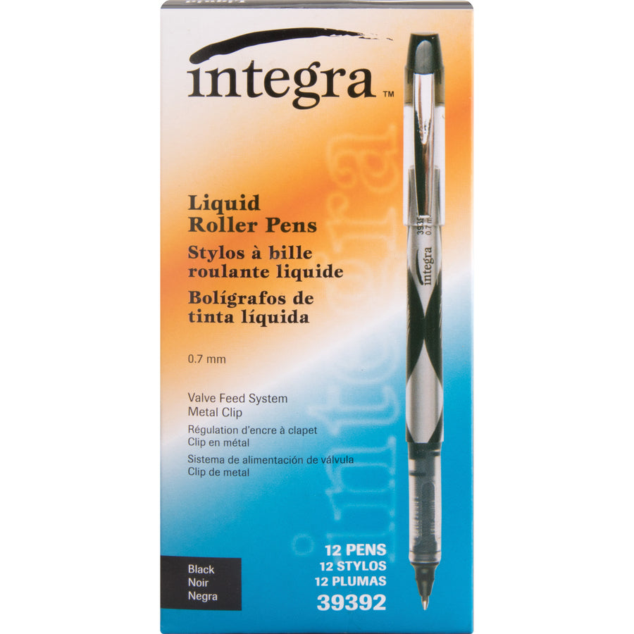 Integra Liquid Ink Rollerball Pens (39392)