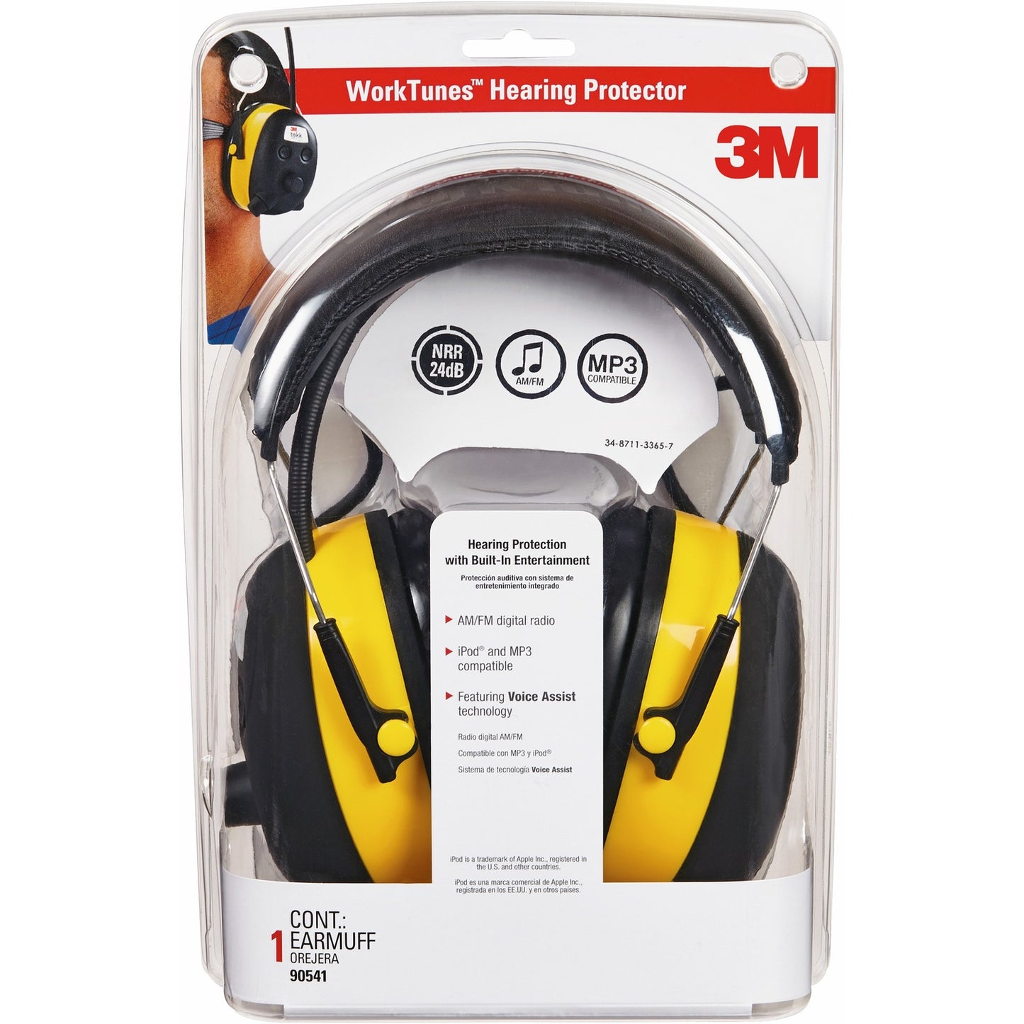 Tekk Protection Protection Digital WorkTunes Earmuffs (9054100000V)