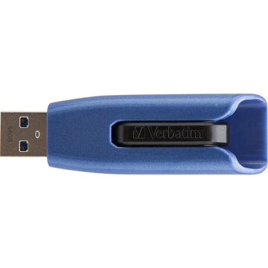 Verbatim 128GB Store 'n' Go V3 Max USB 3.0 Flash Drive - Blue (49808)
