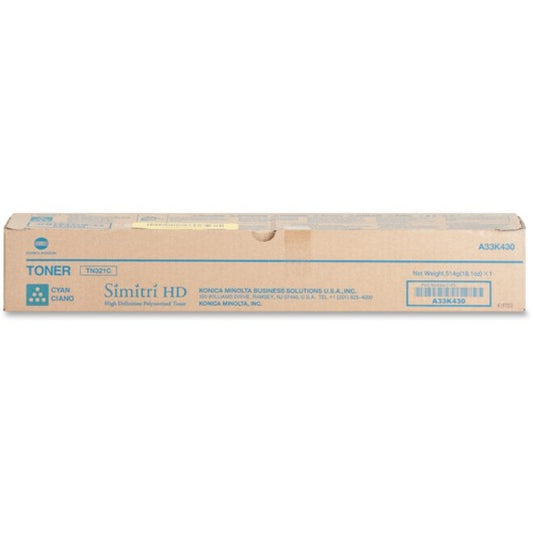 Konica Minolta TN321C Cyan Toner Cartridge