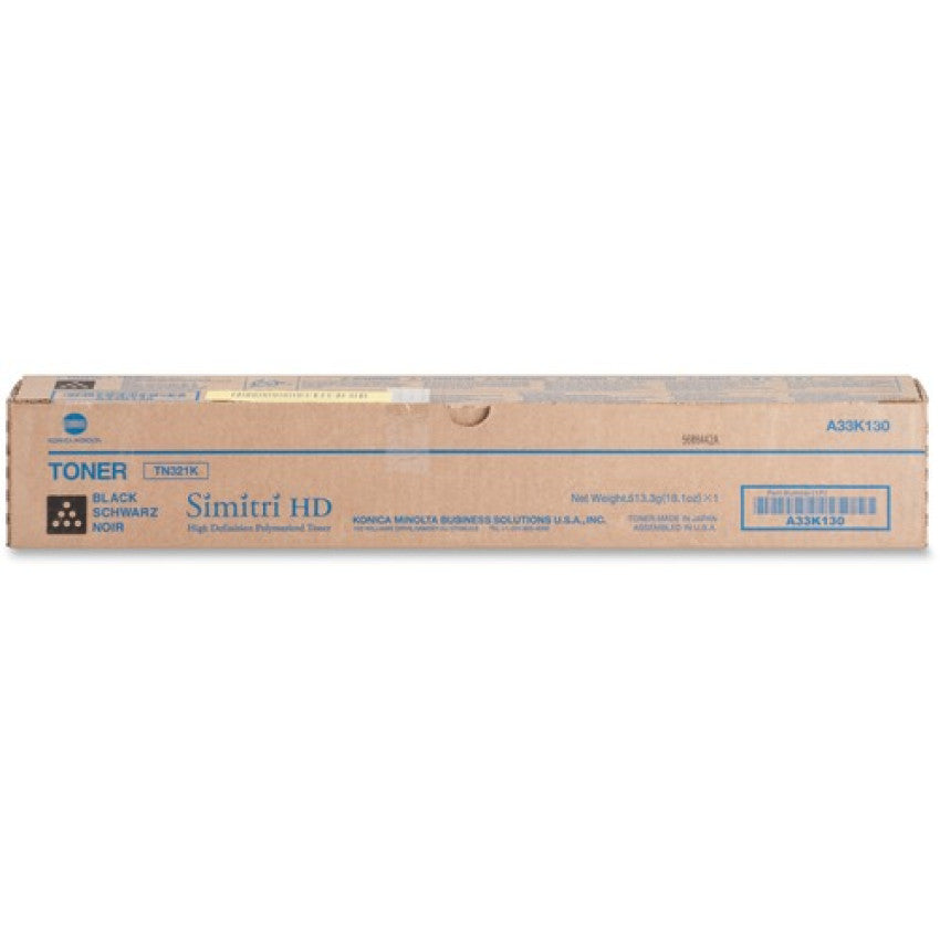 Konica Minolta TN321K Black Toner Cartridge