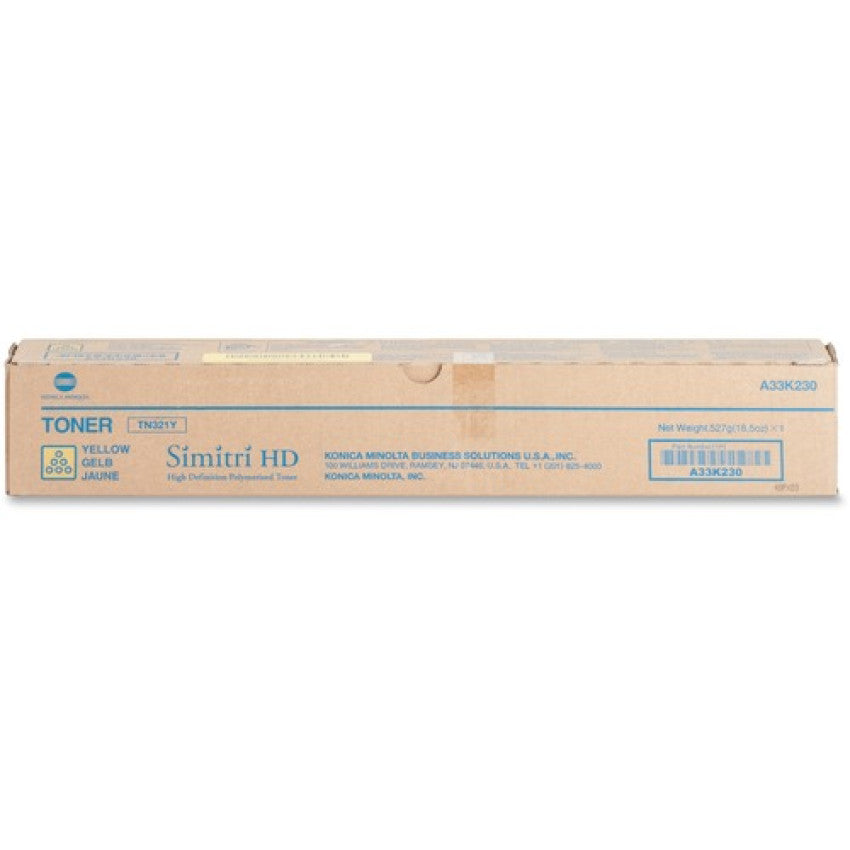 Konica Minolta TN321Y Yellow Toner Cartridge