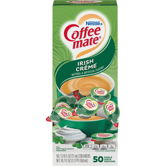 Coffee-mate Coffee mate Irish Creme Liquid Creamer Singles - Gluten-Free (35112)