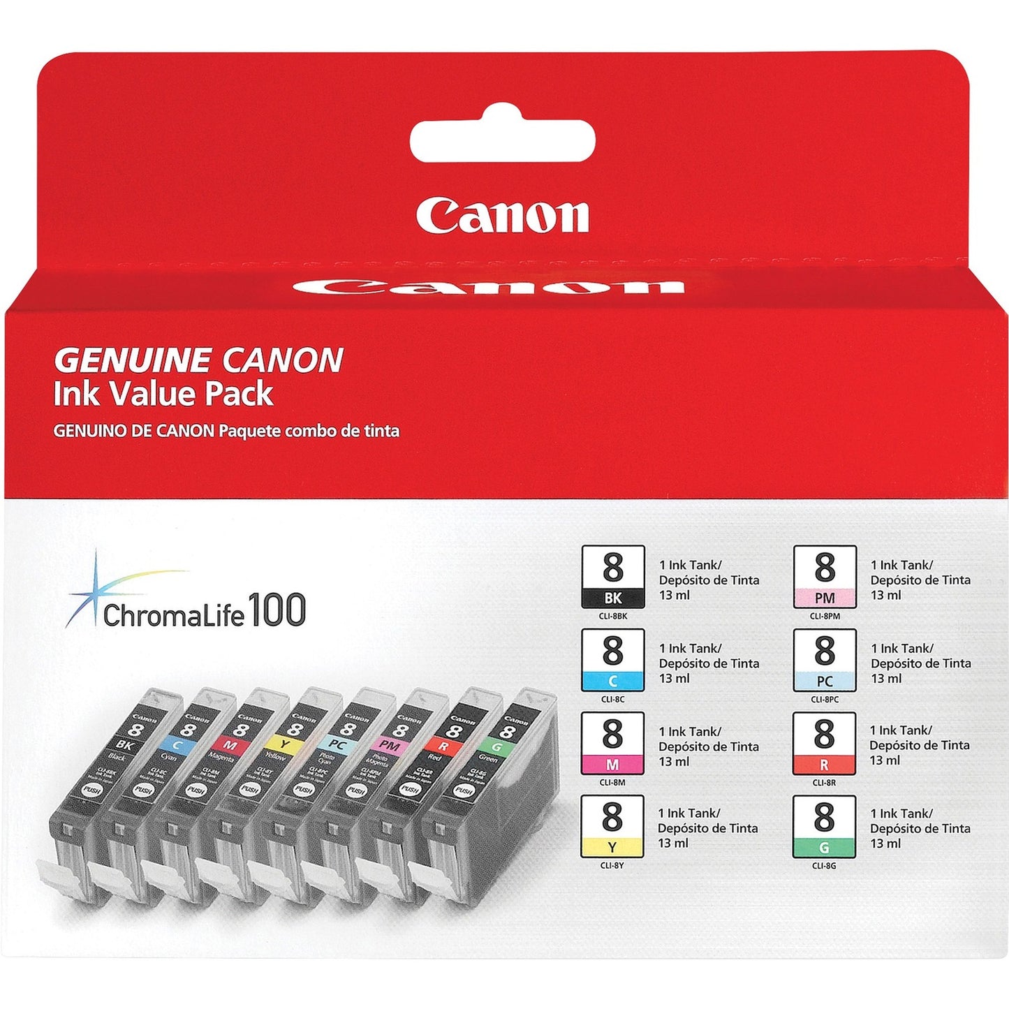 Canon CLI-8 Original Ink Cartridge (CLI88COLORS)