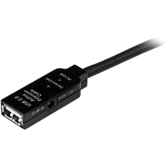 StarTech 10m Usb 2.0 Active Extension Cable - M/f (USB2AAEXT10M)