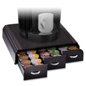 Mind Reader EMS Mind 3-drawer Coffee Pod Organizer (TRY3PCBLK)