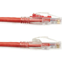 Black Box Cat6 550-mhz Locking Snagless Stranded Ethernet Patch Cable - Unshielded (utp), Cm Pvc (rj45 M/m), Red, 10-ft. (3.0-m) (C6PC70RD10)