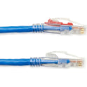 Black Box Cat6 550-mhz Locking Snagless Stranded Ethernet Patch Cable-unshielded (utp), Cm Pvc (rj45 M/m), Blue, 10-ft. (3.0-m) (C6PC70BL10)