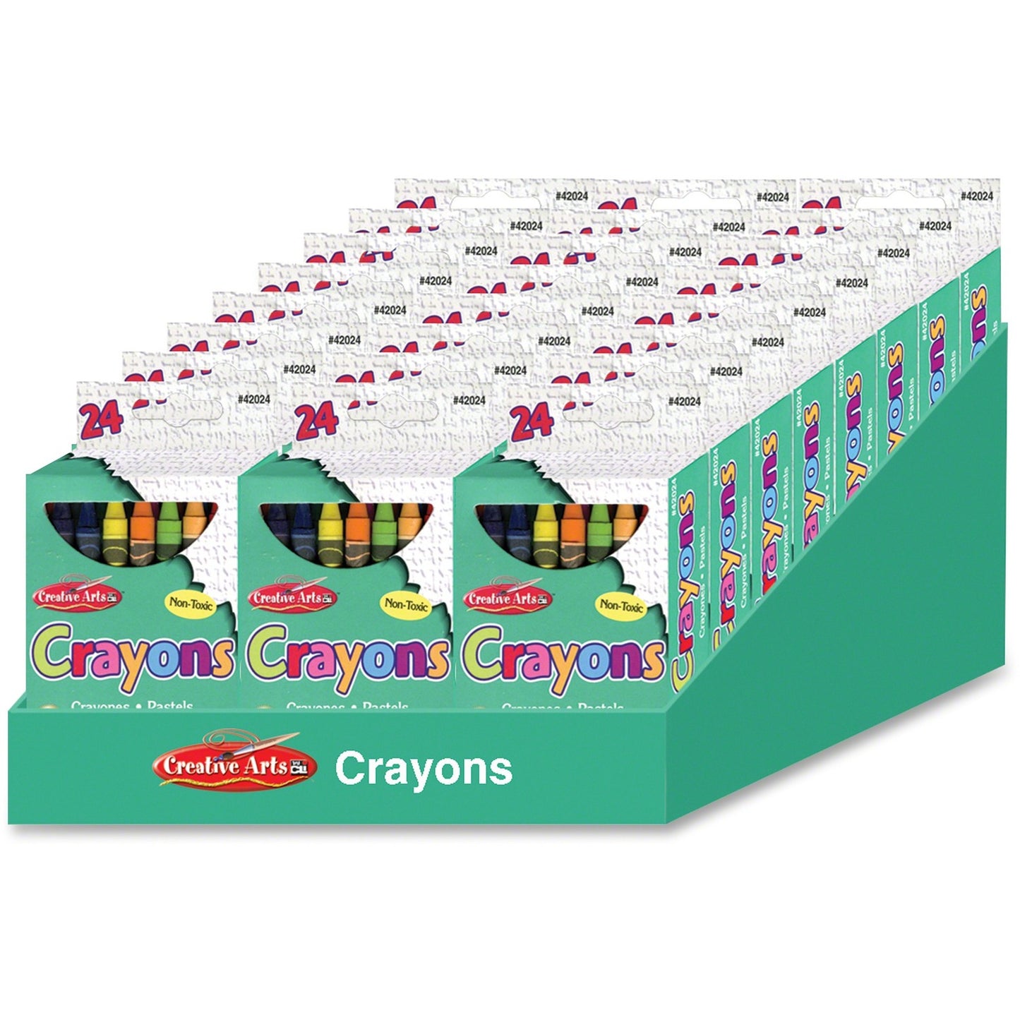 CLI Creative Arts Crayons Display (42024ST)