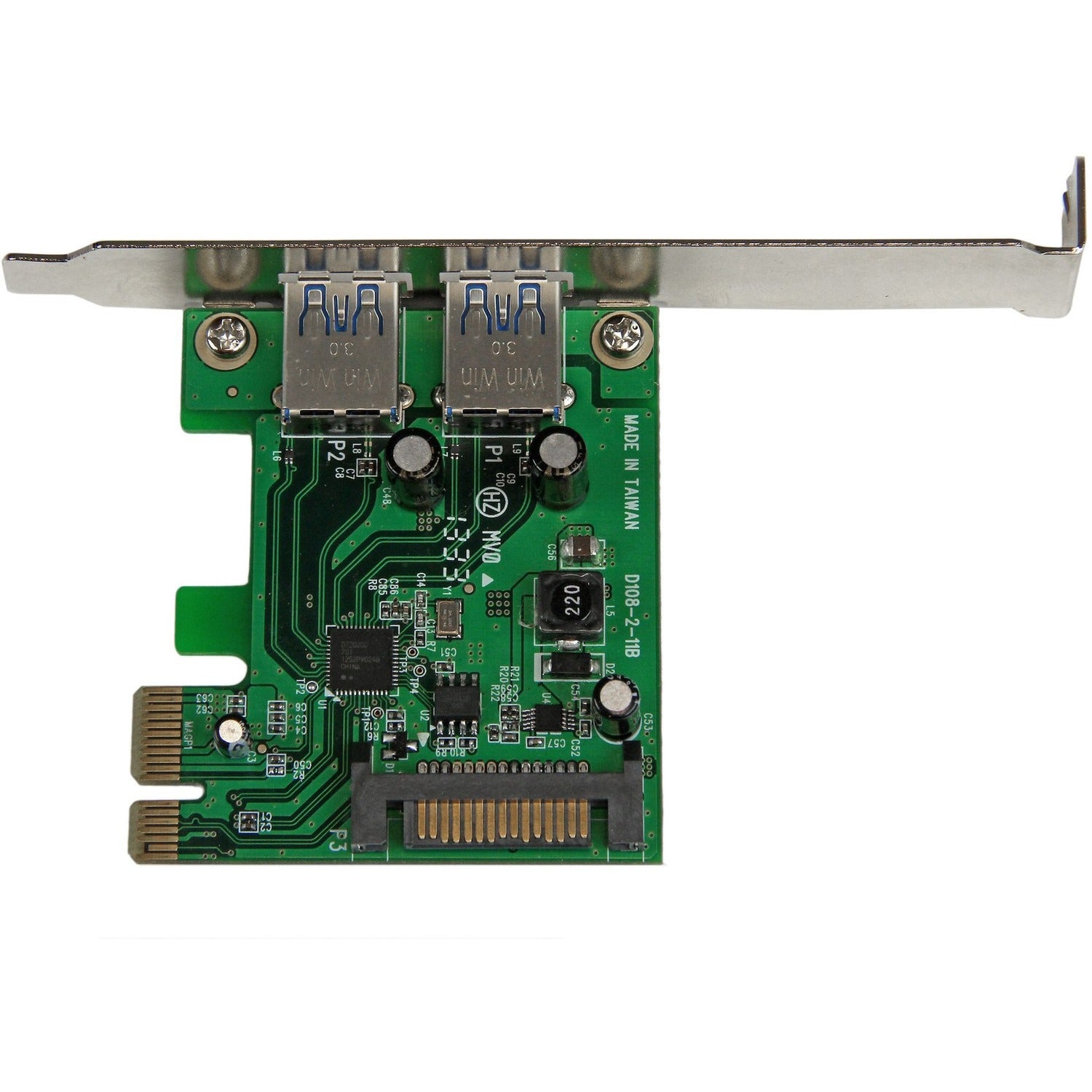 StarTech 2 Port Pcie Usb 3.0 Card Adapter W/ Uasp (PEXUSB3S24)