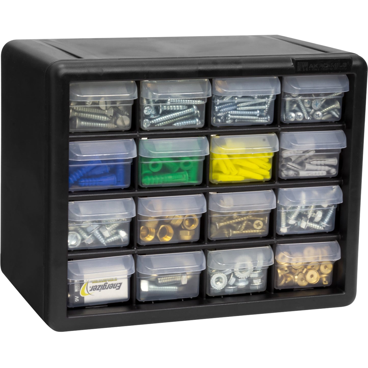 Akro-Mils 16-Drawer Plastic Storage Cabinet (10116)