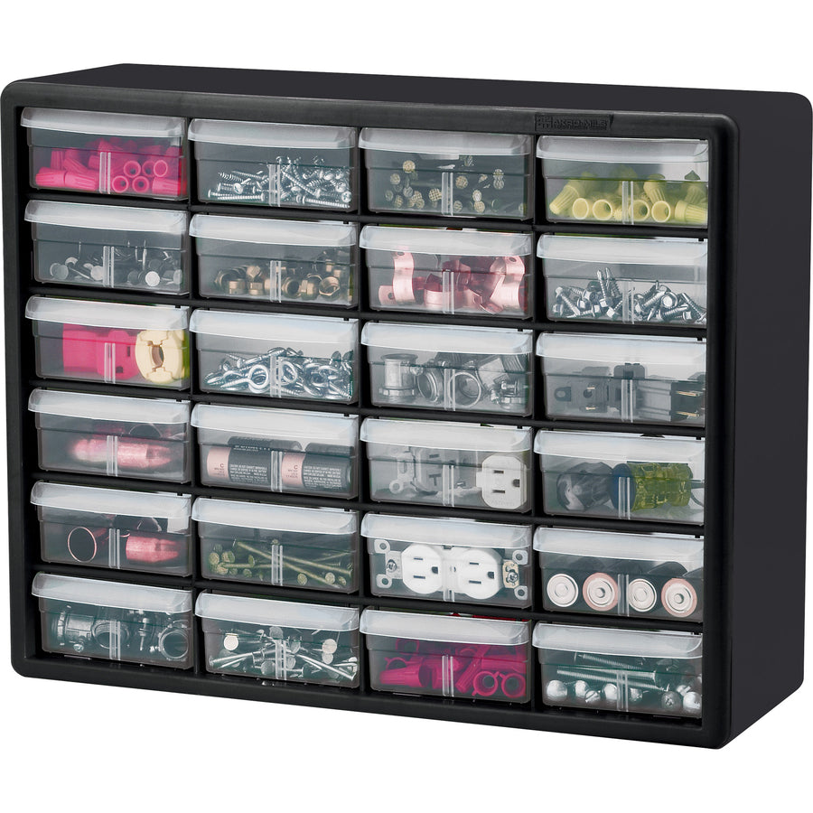 Akro-Mils 24-Drawer Plastic Storage Cabinet (10124)