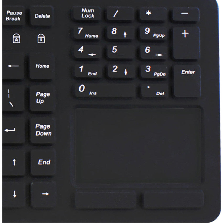 Adesso Waterproof Usb Touchpad Keyboard (AKB270UB)