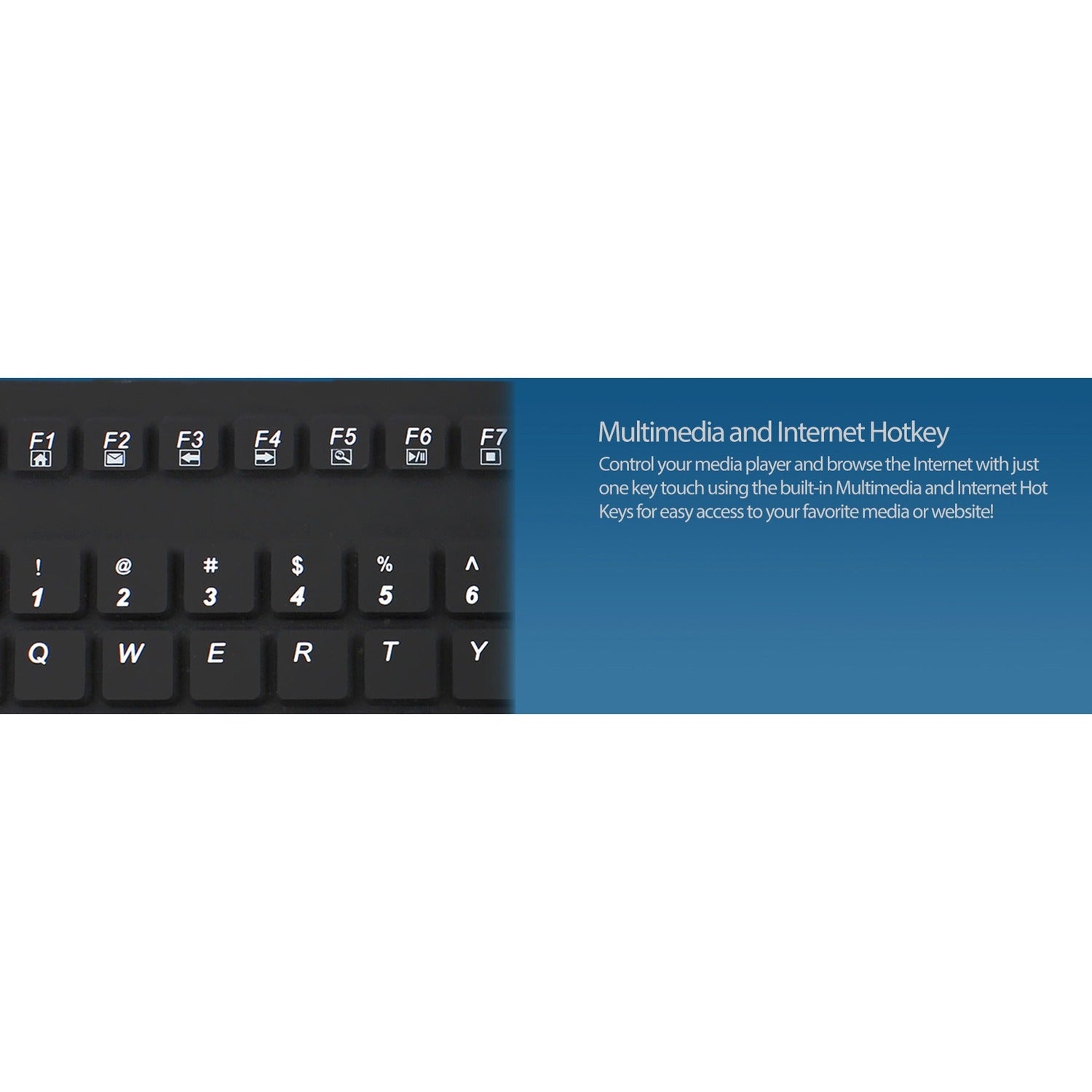 Adesso Waterproof Usb Touchpad Keyboard (AKB270UB)