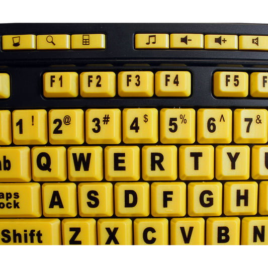 Adesso Easyview 4x Large Print Desktop Usb Keyb (AKB132UY)