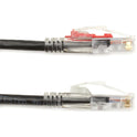 Black Box Cat5e 350-mhz Locking Snagless Stranded Ethernet Patch Cable-unshielded(utp), Cm Pvc (rj45 M/m), Black, 15-ft. (4.6-m) (C5EPC70BK15)