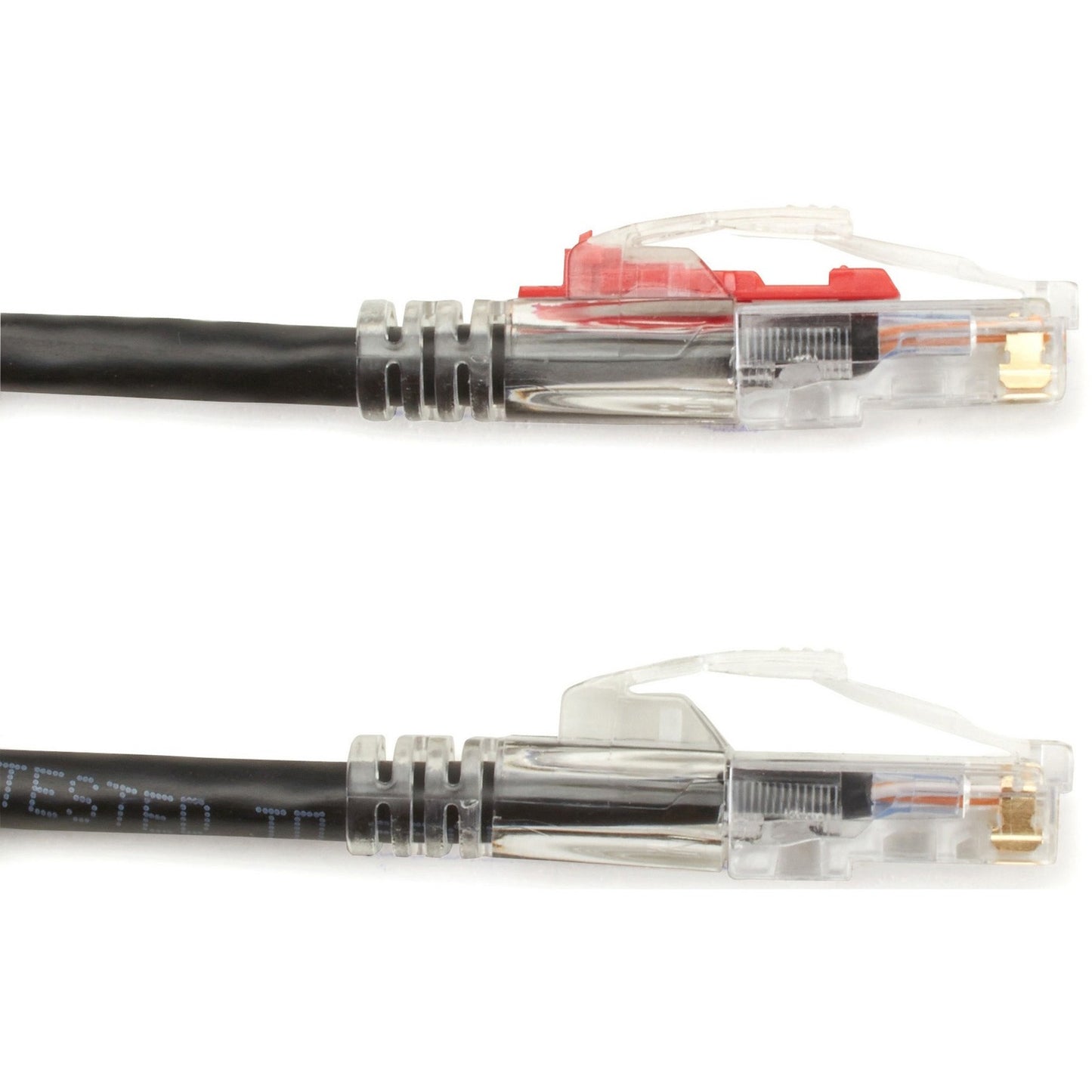 Black Box Cat5e 350-mhz Locking Snagless Stranded Ethernet Patch Cable-unshielded(utp), Cm Pvc (rj45 M/m), Black, 15-ft. (4.6-m) (C5EPC70BK15)