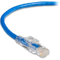 Black Box Cat5e 350-mhz Locking Snagless Stranded Ethernet Patch Cable-unshielded (utp), Cm Pvc (rj45 M/m), Blue, 6-ft. (1.8-m) (C5EPC70BL06)