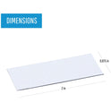 MasterVision 2" Magnetic Dry Erase Strips (FM2418)