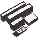 MasterVision Black Magnetic Data Cards (FM2632)