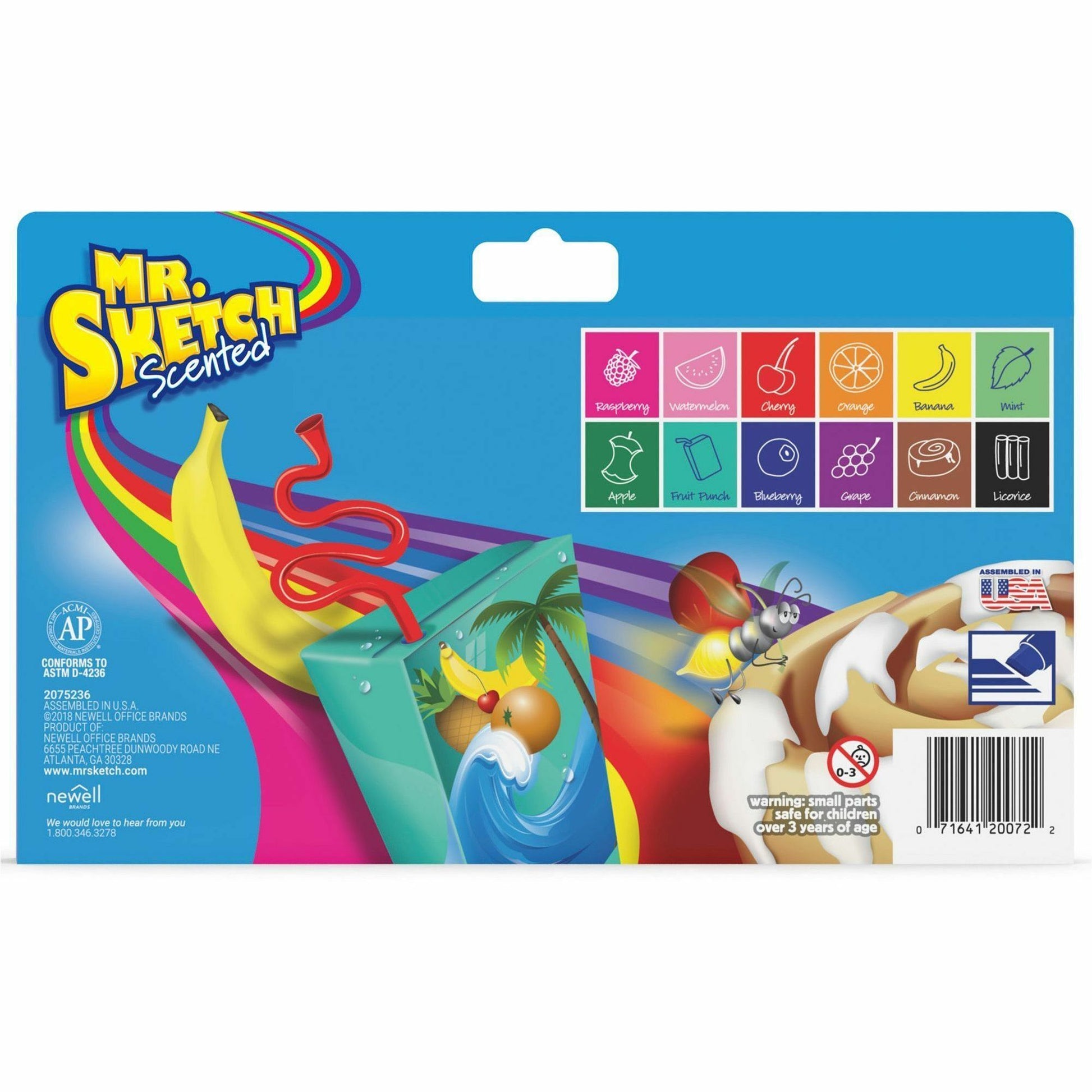 Mr. Sketch Scented Watercolor Markers (1905069A)