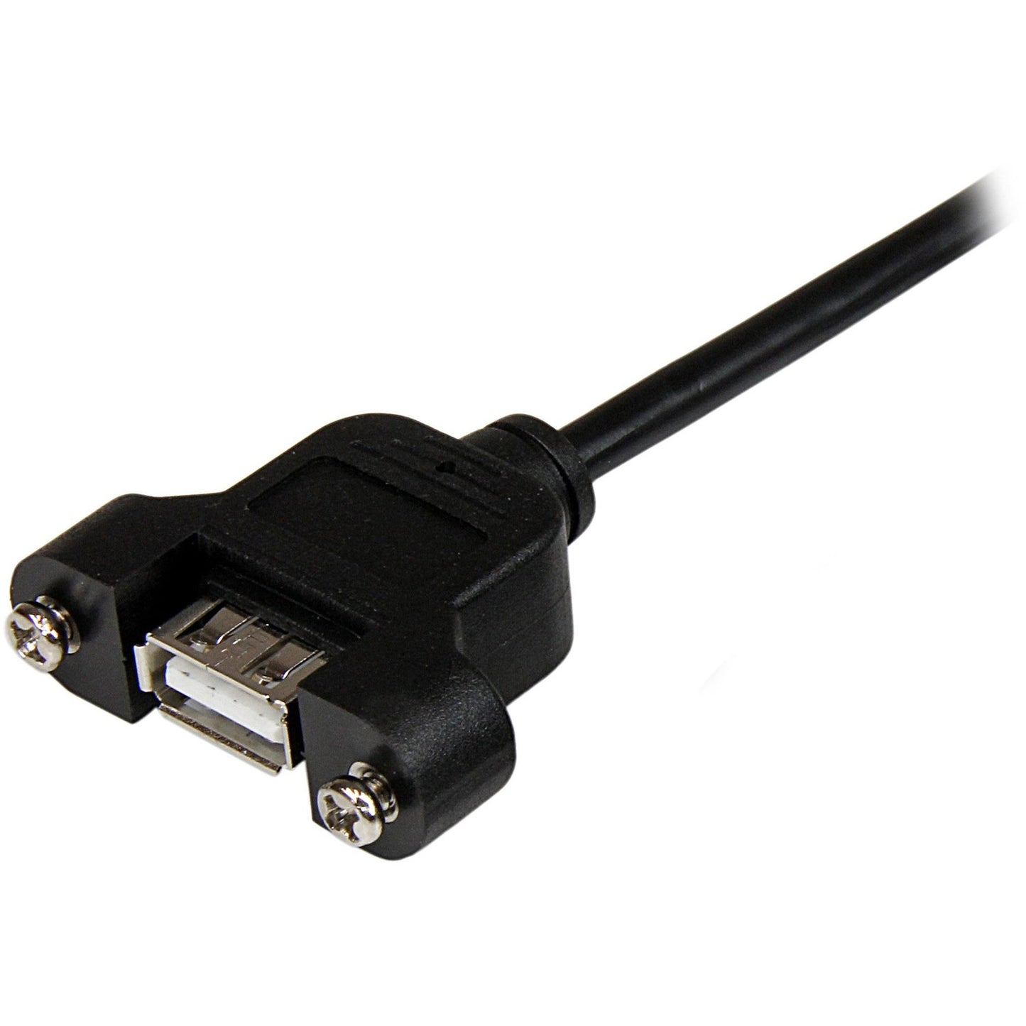 StarTech 2 Ft Panel Mount Usb Cable A To A - F/m (USBPNLAFAM2)